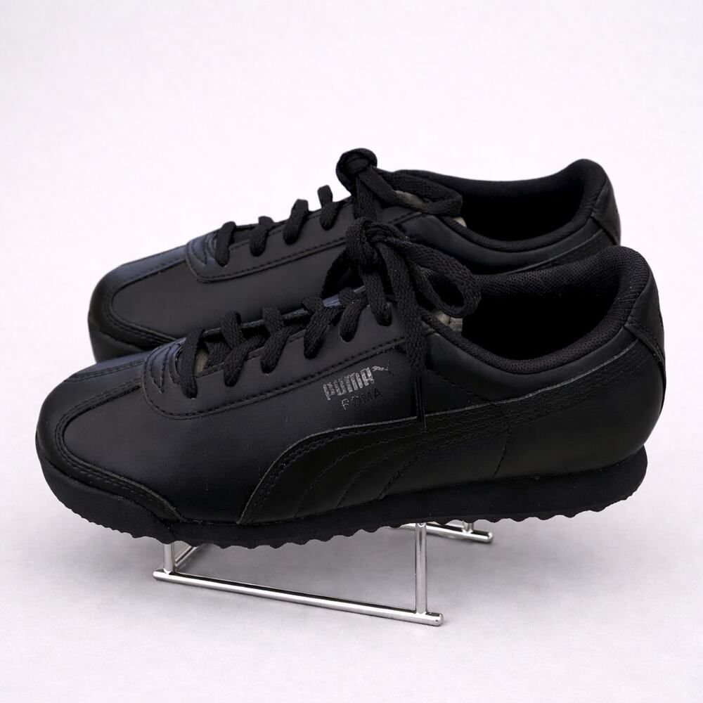 New Puma Roma Basic PS Black Kids 361594-12 Sneakers 2C